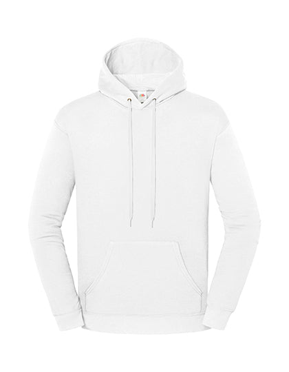 Fruit of the Loom - ICONIC 250 Hooded Sweat - White
