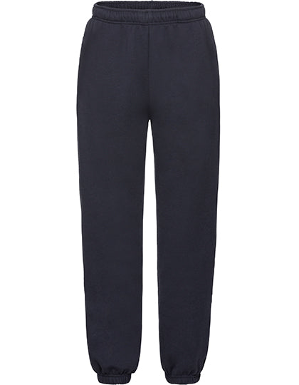 Fruit of the Loom - Premium Elasticated Cuff Kinder Joggingbroek - Deep Navy
