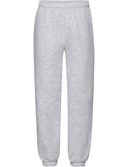 Fruit of the Loom - Premium Elasticated Cuff Kinder Joggingbroek - Heather Grey
