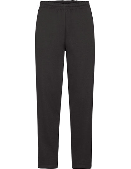 Fruit of the Loom - Classic Open Hem Jog Pants - Black XL (uitverkoop)