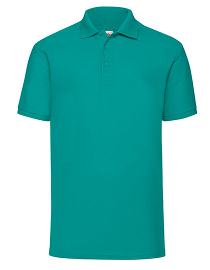 Fruit of the Loom - 65/35 Piqué Polo - Emerald XL (uitverkoop)