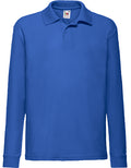 Premium Kinder Long Sleeve Polo