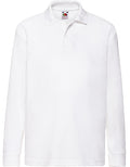 Premium Kinder Long Sleeve Polo