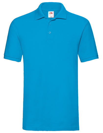 Fruit of the Loom - Premium Polo - Azure Blue