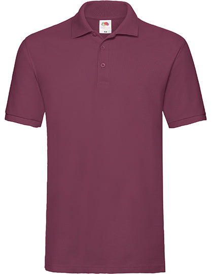 Fruit of the Loom - Premium Polo - Burgundy