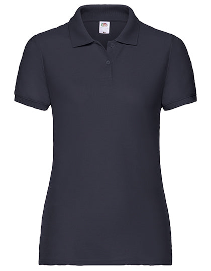 Fruit of the Loom - Pique Dames Polo - Deep Navy