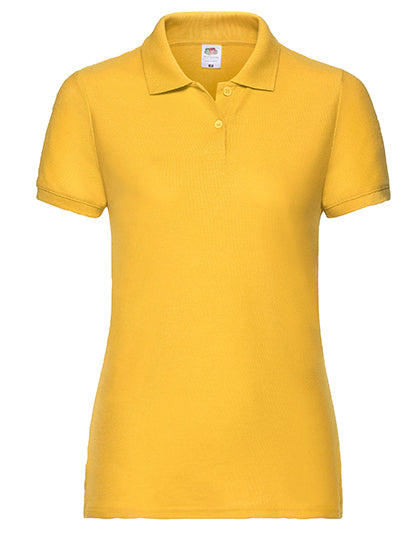 Fruit of the Loom - Pique Dames Polo - Sunflower