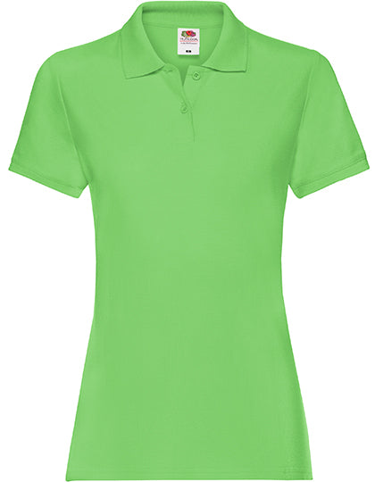 Fruit of the Loom - Ladies´ Premium Polo - Lime XS (uitverkoop)