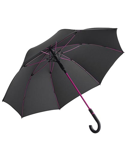 FARE - AC Midsize Umbrella FARE®-Style - Black / Magenta