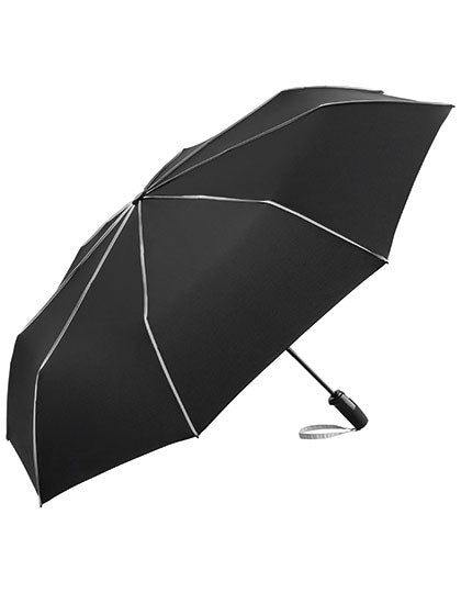 FARE - Oversized Contrasterende Zak Paraplu - Black/Light Grey