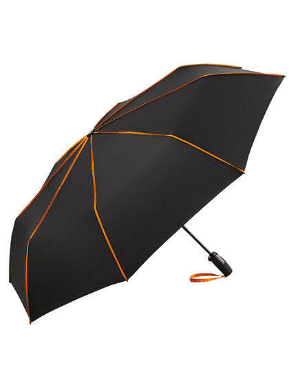 FARE - Oversized Contrasterende Zak Paraplu - Black/Orange