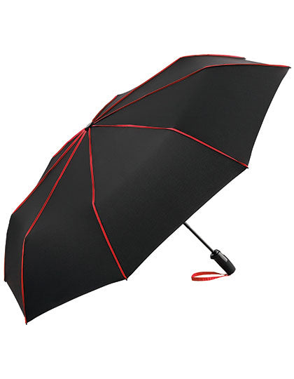 FARE - Oversized Contrasterende Zak Paraplu - Black/Red