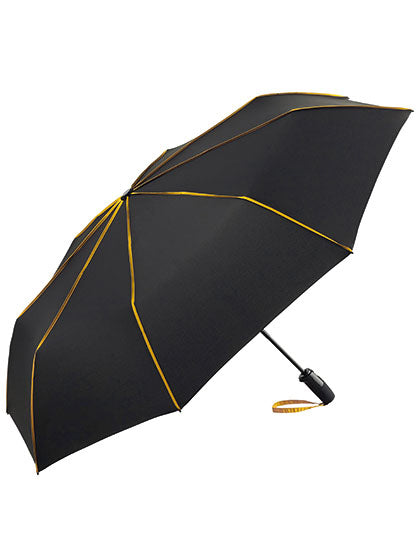 FARE - Oversized Contrasterende Zak Paraplu - Black/Yellow