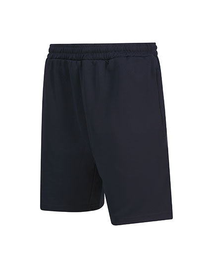 Finden+Hales - Adults Knitted Shorts With Zip Pockets - Navy