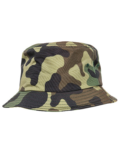 FLEXFIT - Camo Bucket Hoed - Green Camo