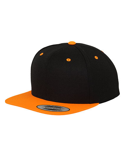 FLEXFIT - Classic Snapback Pet - Black/Neon Orange