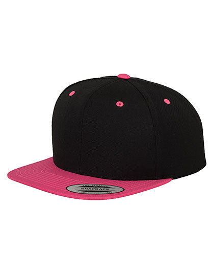 FLEXFIT - Classic Snapback Pet - Black/Neon Pink