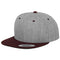 Heather Grey/Maroon