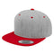 Heather Grey/Red