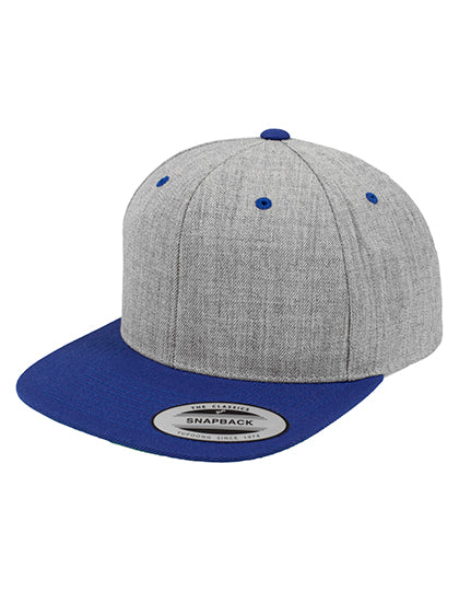 FLEXFIT - Classic Snapback Pet - Heather Grey/Royal
