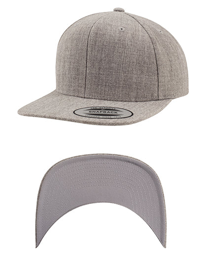 FLEXFIT - Classic Snapback - Heather Grey / Heather Grey