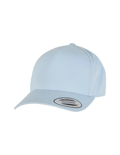 FLEXFIT - 5-Panel Curved Classic Snapback - Light Blue