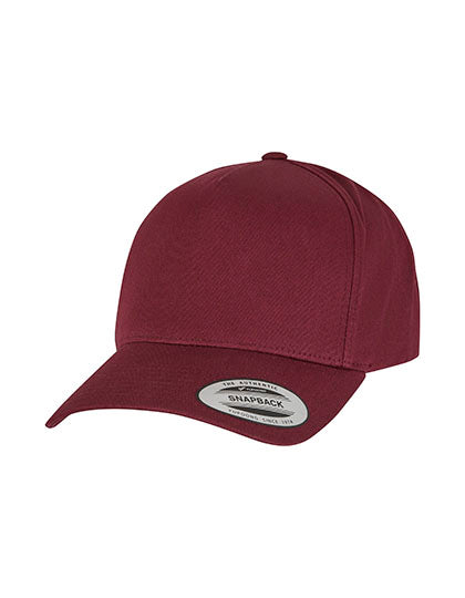 FLEXFIT - 5-Panel Curved Classic Snapback - Maroon