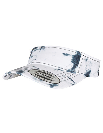 FLEXFIT - Batik Dye Curved Zonneklep - Black-White