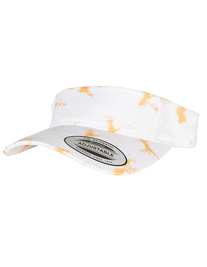 FLEXFIT - Batik Dye Curved Zonneklep - Orange-White