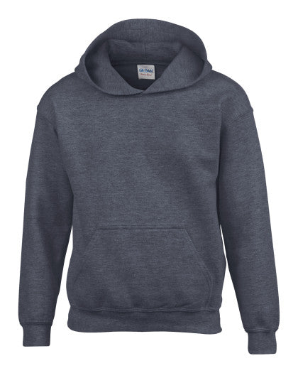 Gildan - Heavy blend Kinder Hoodie - Dark Heather