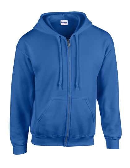 Gildan - Heavy Blend Zipped Hoodie - Royal