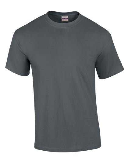 Gildan - Ultra Katoen Unisex T-Shirt - Charcoal (Effen)