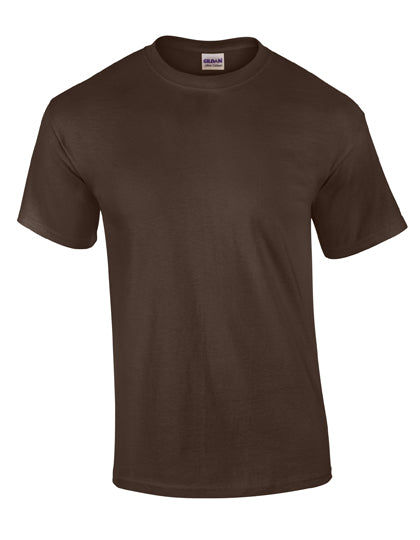 Gildan - Ultra Katoen Unisex T-Shirt - Dark Chocolate