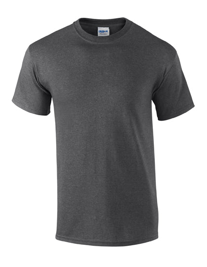Gildan - Ultra Katoen Unisex T-Shirt - Dark Heather