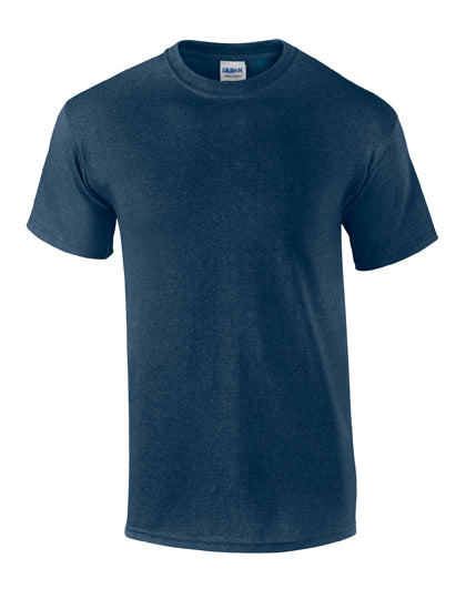 Gildan - Ultra Katoen Unisex T-Shirt - Heather Navy