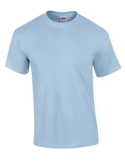 Gildan - Ultra Katoen Unisex T-Shirt - Light Blue