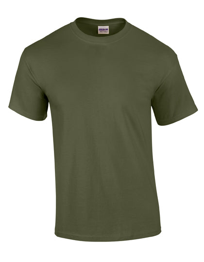 Gildan - Ultra Katoen Unisex T-Shirt - Military Green