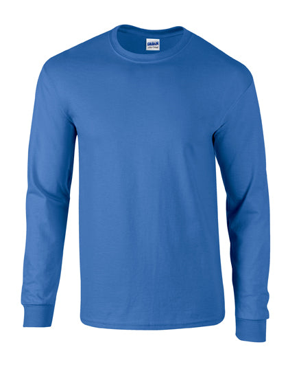 Gildan - Ultra Katoen Unisex Longsleeve T-Shirt - Royal