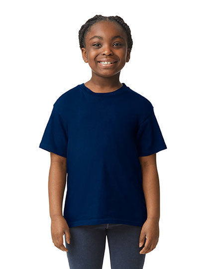 GIldan - Licht Katoen Kinder T-Shirt - Navy