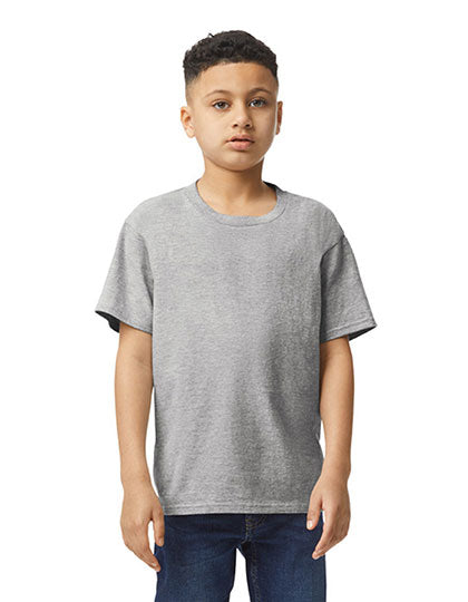 GIldan - Licht Katoen Kinder T-Shirt - Sport Grey (Heather)