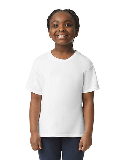 GIldan - Licht Katoen Kinder T-Shirt - White
