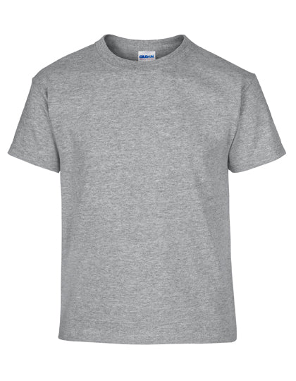 Gildan - Heavy Cotton™ Youth T-Shirt - Sport Grey (Heather) XS (140/152) (uitverkoop)