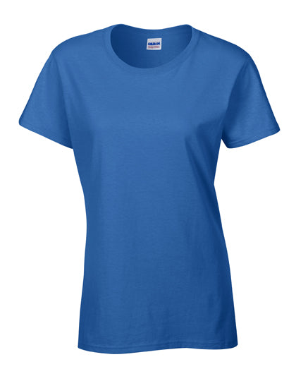 Gildan - Heavy Katoen Dames T-Shirt - Royal