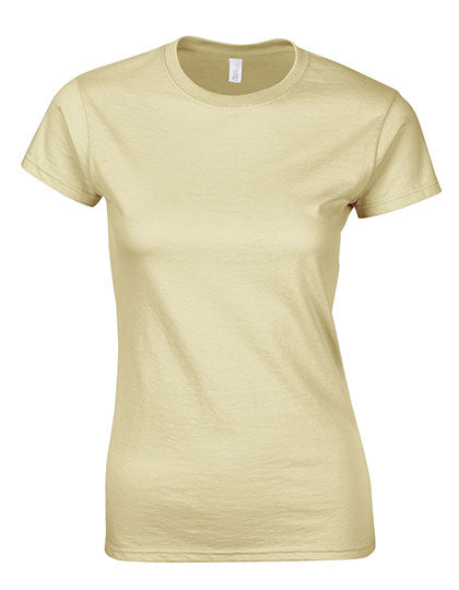 Gildan - Softstyle Dames T-Shirt - Sand