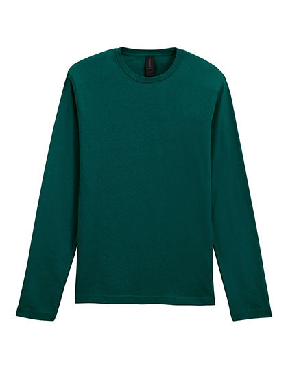 Gildan - Softstyle® Adult Long Sleeve T-Shirt - Fan Marine Green