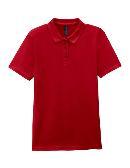 Gildan - Softstyle® Women´s Piqué Polo - Cherry Red