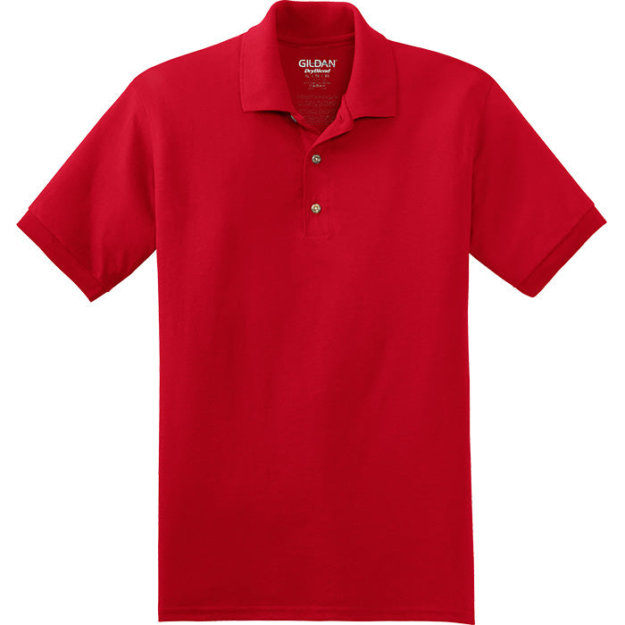 Gildan - DryBlend Unisex Polo - Red