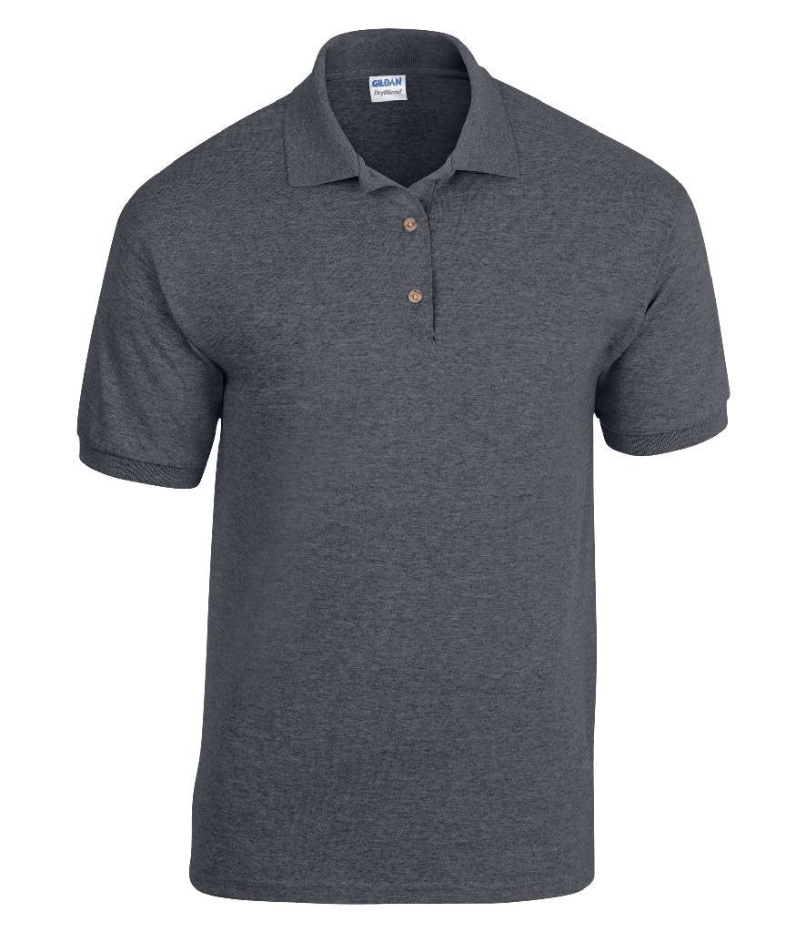 Gildan - DryBlend Unisex Polo - Dark Heather