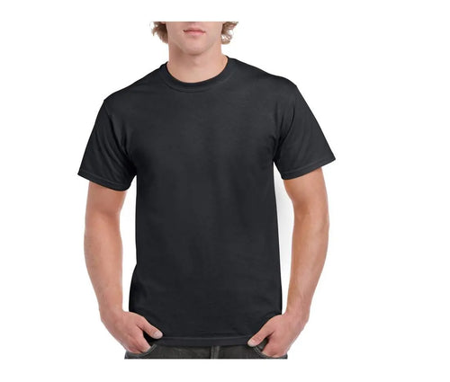 Gildan - Ultra Katoen Unisex T-Shirt - Black