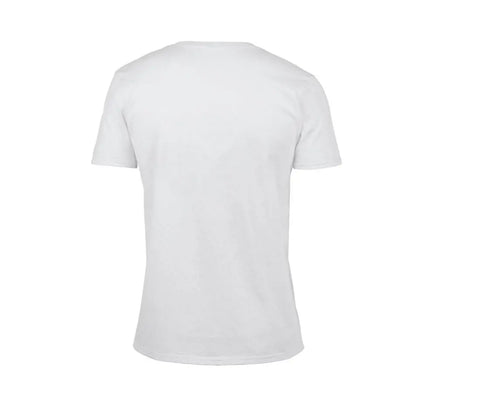 Gildan - Softstyle V-Hals T-Shirt - White